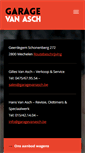 Mobile Screenshot of garagevanasch.be